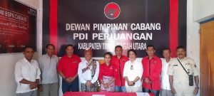 Ketua DPC Gerindra TTU   Resmi Daftar Sebagai Bakal  Calon Bupati  Di  PDIP