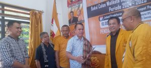 Komitmen Bangun Kota Kupang, Alex  Foenay Lanjut Daftar Calon Walikota Kupang di Hanura