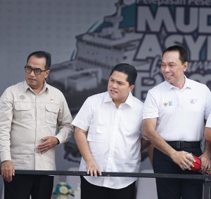 Erick Thohir Berangkatkan Hampir 100 Ribu Peserta Mudik Gratis BUMN