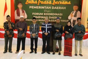 Pj. Gubernur NTT buka puasa bersama Forkopimda, Pimpinan Instansi Vertikal  & Pimpinan Perangkat Daerah Lingkup Provinsi NTT