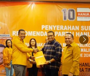 Perkuat  Konsolidasi Pilkada TTU 2024, Falen Kebo    Resmi  Dapat Rekomendasi Dari DPP Hanura