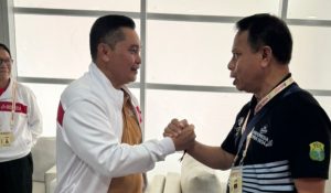 Siap  Bangun  Dunia olahraga Di  Kota kupang, Alex Foenay   Dialog Bersama  Sekjen PBSI di Jakarta