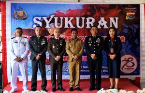 Pj.Bupati Kupang Hadiri   Upacara HUT  Bhayangkara    ke-78