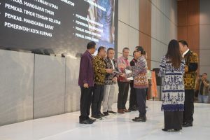 Bank NTT Menerima Penghargaan Paritrana Award Peringkat 1 Tingkat  Provinsi Nusa Tenggara Timur