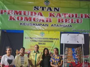 Stan Pemuda Katolik KOMCAB Belu Turut Meriahkan Pameran Ekonomi Kreatif Keuskupan Atambua Tahun 2024
