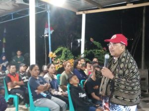 Lakukan Pertemuan di Kelurahan Fatukoa : Jeriko Janji Tuntaskan  Kebutuhan Air Bersih Bagi Masyarakat