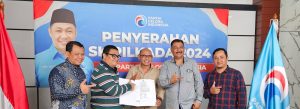 Mantapkan  Langkah   Menuju Pilkada Kota Kupang, Alex Funay -Isak Nuka  Resmi  Dapat SK DPP Partai   Gelora Indonesia 