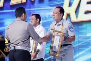 Konsisten Dukung Korlantas, Jasa Raharja Dapat Piagam Penghargaan Dari Kapolri