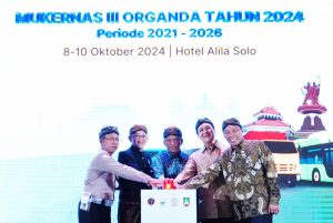 Rivan A. Purwantono Paparkan Berbagai Langkah Strategis Jasa Raharja dalam Mukernas Organda