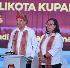 Jeriko-Adinda Tegaskan  Siap Lanjutkan Perubahan Kota Kupang