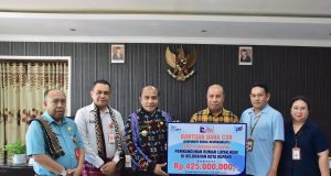 Pemkot Kupang Terima Bantuan CSR Bank NTT Untuk Pembangunan Rumah Layak