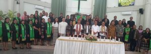Alex Funay -Isak Nuka Ucapkan Terima   Kasih  Bagi pengurus   GMIT   Marturia Telah  Inisiasi Ibadah Penguatan  Iman  Dalam Pilkada Kota Kupang