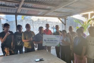 Hendrika Florida Manek Sangat Terbaru  Pasca Menerima  Santunan Kematian Dari  BPJS  Ketenagakerjaan
