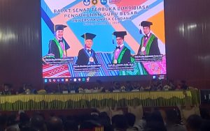 Perkuat SDM,   Undana Kembali Kukuhkan Empat Guru Besar