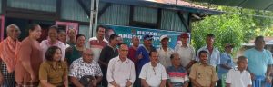 Warga  Tuatuka  Minta Usman  Husin   Perjuangkan   Alat Pertanian  Dan    Perbaiki  Tiga Bendungan  Di Area Persawahan  Yang Rusak Akibat Badai Seroja