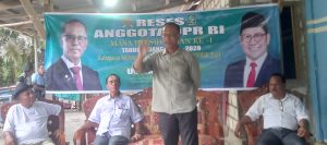 Tingkatkan  Pembangunan Pertanian,    Warga  Usulkan   Anggota DPR RI  Usman   Husin   Fasilitasi Bersama Kementerian    PUPR Segera    Renovasi Bendungan Bipolo
