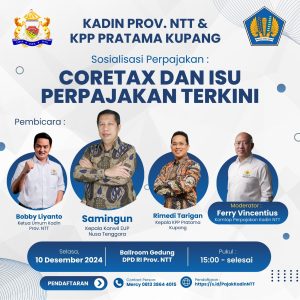 KADIN NTT Dan  KPP Pratama  Gelar Sosialisasi Perpajakan  Terkini