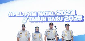 Pastikan Kesiapan Seluruh Personel, Rivan A. Purwantono Pimpin Apel Pengamanan Mudik Nataru Jasa Raharja