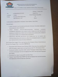 Nelayan  Dan  DPD HSNI  NTT Nyatakan Sikap  Menolak Tegas     Surat Edaran Peraturan KKP Tentang Tiga Poin         Yang  Dinilai Memberatkan  Aktivitas    Nelayan