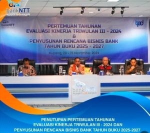 Tahun 2024 Aset Bank NTT Capai  17, 5 Triliun,  Kredit Dan DPK  Terus Meningkat
