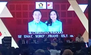 Raih 68.830 suara,  Christian Widodo-Serena Francis Resmi Ditetapkan  Sebagai Walikota Dan Wakil Walikota   Kupang