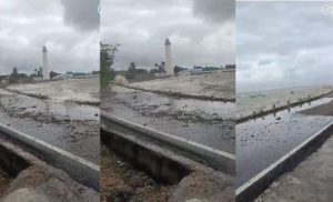 Anggota DPR RI Usman  Husin  Minta Kementerian PUPR  Segera Perbaiki  Ruas Jalan Nasional di Rote Ndao  Rusak Akibat Cuaca
