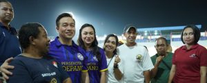 Wali Kota dan Wakil Wali Kota Nonton Langsung Persekota vs PS Malaka ETMC XXXIII