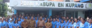 Perkuat  Layanan Publik,  Bupati  Kupang  Kunker Di   PDAM  Tirta Lontar
