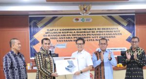 Wujudkan Komitmen,   Menkes RI dan Gubernur NTT Gelar Rapat Koordinasi Bersama Seluruh Kepala Daerah se-NTT Bahas Tiga  Agenda Prioritas