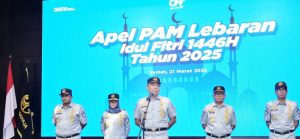 Gelar   Apel PAM Lebaran 2025, PT Jasa Raharja Siaga   Personel di Seluruh Indonesia Hadapi Arus Mudik dan Balik Idulfitri 2025