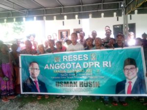 Dorong Pertumbuhan    Ekonomi,   Anggota DPR RI Usman Husin   Dukung  Warga  Desa Noemeto Kembangkan Kopi dan Kakao