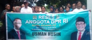 Reses   Di Kelurahan Nunhila,  Warga Minta   Usman   Husin     Bangun    Tambatan  Perahu Dan  Bantuan  Pukat Bagi Nelayan