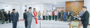 Perkuat Layanan Publik,  Wali Kota Kupang Lantik Ignas Lega sebagai Penjabat Sekretaris Daerah