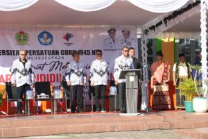 Wagub Johni Asadoma  : Hardiknas Sebagai Moment    Perkuat      Komitmen    Untuk Cerdaskan Generasi Bangsa