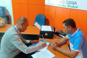 PT Jasa Raharja Kota Kupang Tingkatkan Kepatuhan Pembayaran IWKBU melalui Kegiatan Door-to-Door