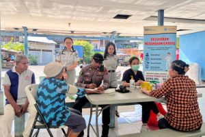 Tingkatkan Layanan Publik,   PT Jasa Raharja NTT Hadirkan Pemeriksaan Kesehatan Gratis di Terminal Kota Lama Kupang