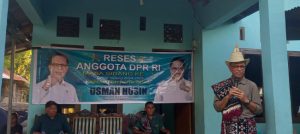 Reses Di Desa  Meoain,   Anggota DPR RI  Usman Husin Komitmen  Perjuangkan   Bibit Jagung  Unggul   Dan  Sumur Bor  Bagi   Petani