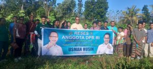 Tingkatkan Ketahanan  Pangan,   Usman      Husin   Husin  Tinjau       Usaha   Holtikultura   Petani Mileneal   Dan Reses     Di Desa Nounbila