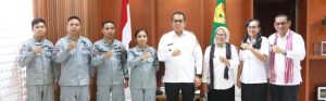 Gubernur NTT Menerima Kunjungan Kepala Stasiun Bakamla RI