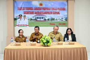 Bupati Kupang  :    Sekertaris Daerah Sebagai Sosok Kunci   Tingkatkan Kulitas Pelayanan Birokrasi