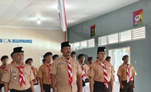 Lapas Kupang Ikuti Pembukaan Kegiatan Perkemahan Satya Dharma Bhakti Pemasyarakatan 2025,  Momen Pembinaan Karakter dan Nasionalisme