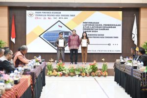 Pemkab Kupang Kembali Raih     Opini  WTP  Atas Laporan Keuangan   Pemerintah 2024
