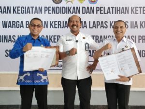 Kolaborasi Hebat,  Lapas Kupang Gandeng Politani dan Disnakertran NTT   Latih 80 Napi Jadi Tenaga Terampil