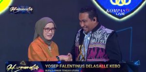 Bupati TTU Terima Penghargaan Kompas TV: Wujud Nyata Komitmen Pelayanan Publik
