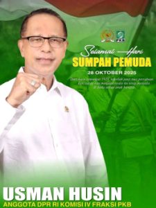 Rayakan Hari Sumpah Pemuda, Usman Husin Ajak Generasi Muda NTT Bersatu Ubah Lahan Tidur Jadi Sumber Ekonomi Baru