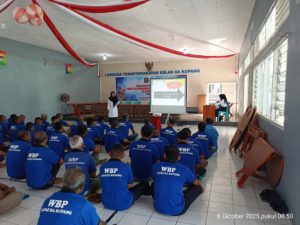 Langkah Nyata Lapas Kupang: Penyuluhan PHBS Demi Lingkungan Binaan yang Sehat dan Produktif