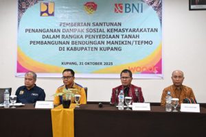 Warga Terdampak Bendungan Manikin Terima Santunan Rp 34  Miliar, Bupati Kupang Ajak Gunakan dengan Bijak