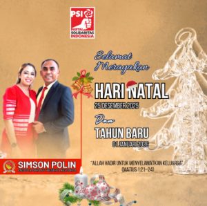 Pesan Natal Simson Polin: Allah Hadir Menyelamatkan Keluarga