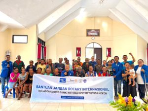 Dari Iman ke Aksi Nyata: Rotary, GAMKI NTT, dan GMIT Bangun Puluhan  Jamban Sehat Bagi    Jemaat Nekon