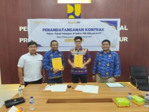 Satker PJN Wilayah II NTT Teken Kontrak, Preservasi Jalan Oepoli–Wini Siap Dikerjakan